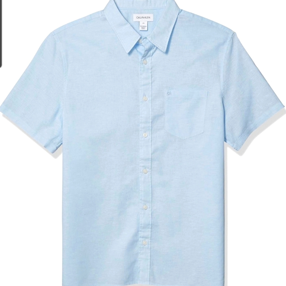 Calvein Klein Mens Short Sleeve Shirt